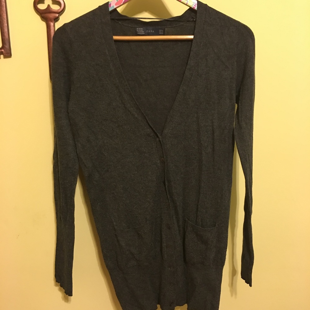 Zara Gray Cardigan